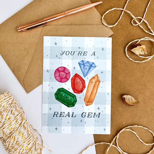 'You're a Real Gem' Card