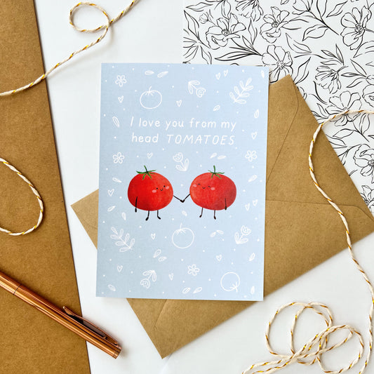 'From My Head TOMATOES' Card